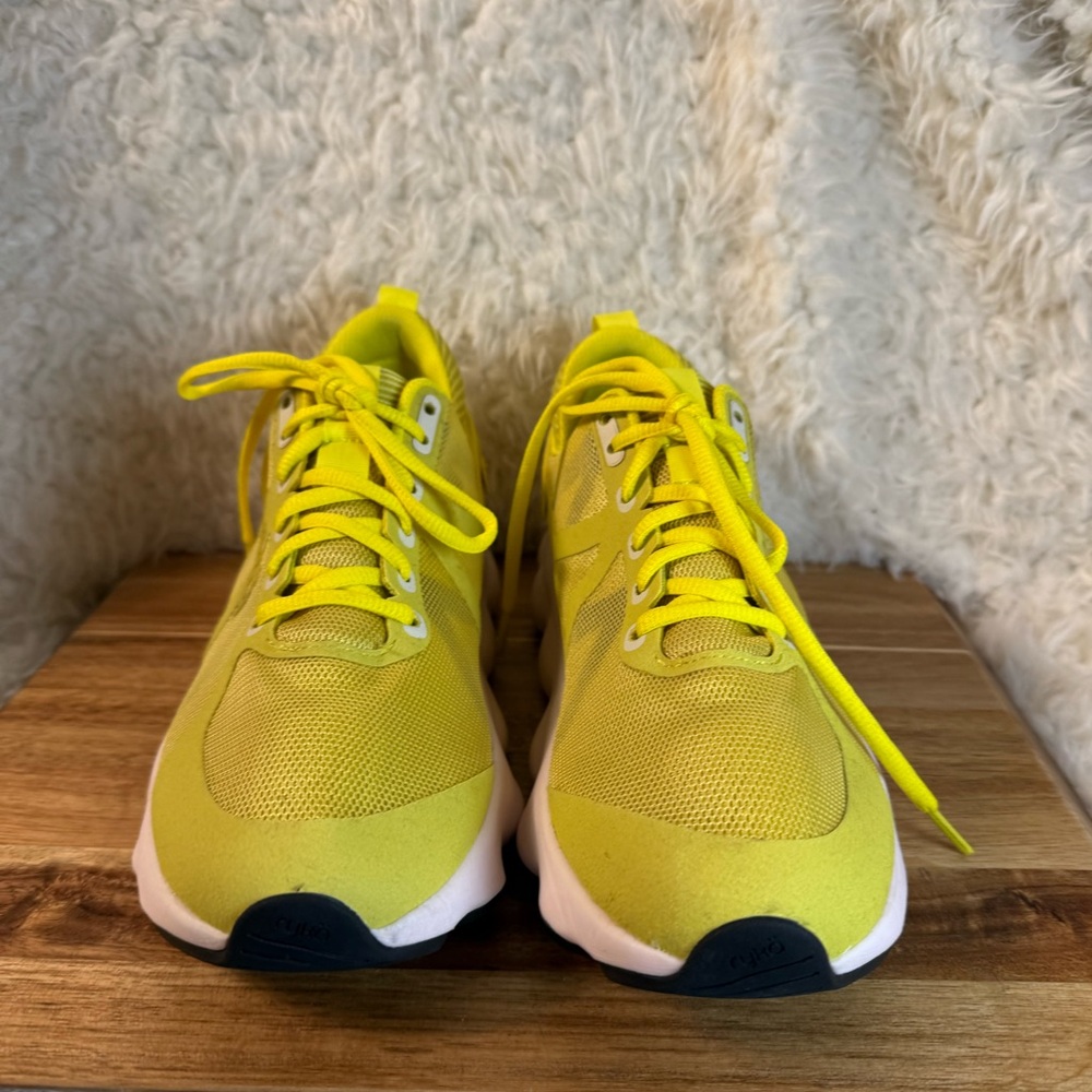 Women’s Bright Yellow Athletic Sneakers